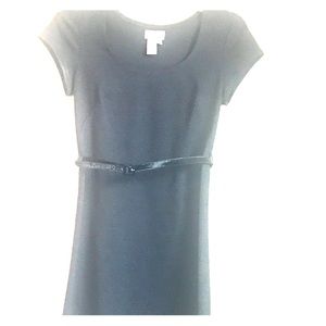 MSSP by Max Studio Grey Belted Dress Small